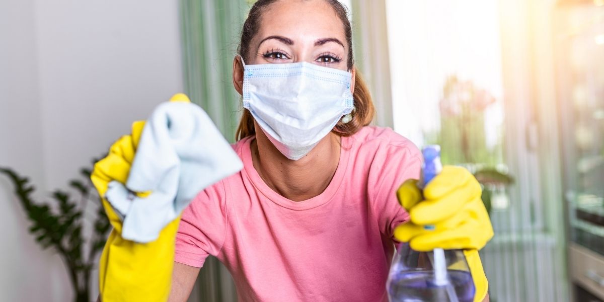 Disinfecting cleaning services by platinum star cleaning services in Lehigh valley